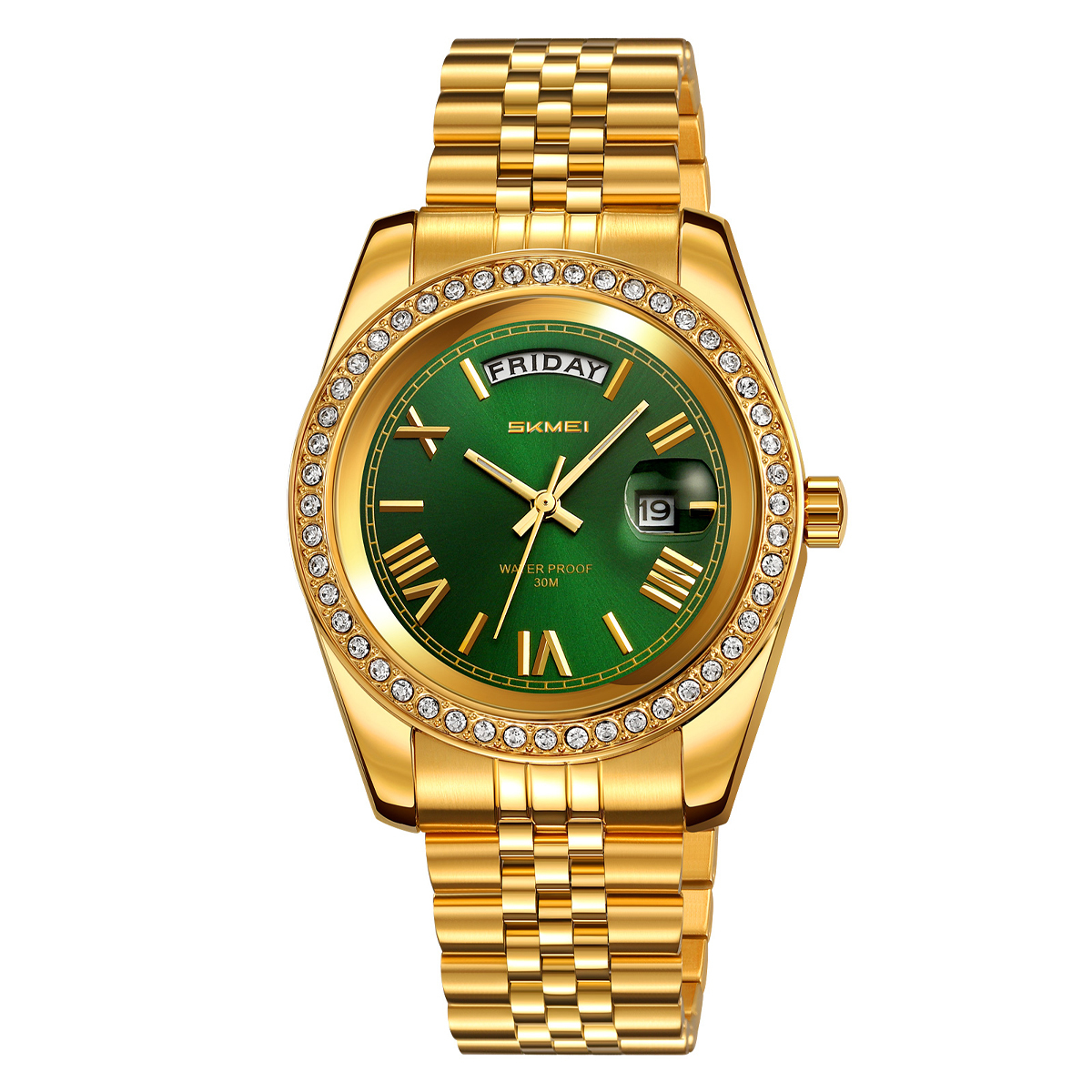 gold/green