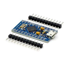 Pro Micro ATmega32U4 5V 16MHz Original-Chip Ersetzen Sie ATmega328 für Arduino Pro Mini mit 2-reihigem Stift kopf für Leonardo