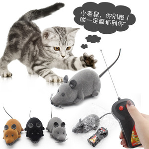 ตลก flocking ABS ของเล่นไร้สายรีโมทคอนโทรล Mouse จำลองเมาส์ - Product Image 5