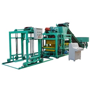 Semi-automatic Smart <strong>Block</strong> Machine Make 4 6 8 Inch <strong>Blocks</strong> Qtf4-24 From Linyi Hollow <strong>Block</strong> Machine <strong>Maker</strong>