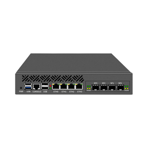 Intel N100 Desktop Rackmount Oem 4 porte Hardware Software per Server Sfp Mini Pfsense Firewall con ventola - Product Image 2