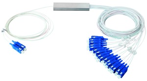 FTTH CATV CWDM 2x16 2xn SC/<span class=keywords><strong>APC</strong></span> oranı Mini çelik boru tipi 900um blok-az modülü PLC Fiber optik <span class=keywords><strong>s</strong></span>ıyırıcı
