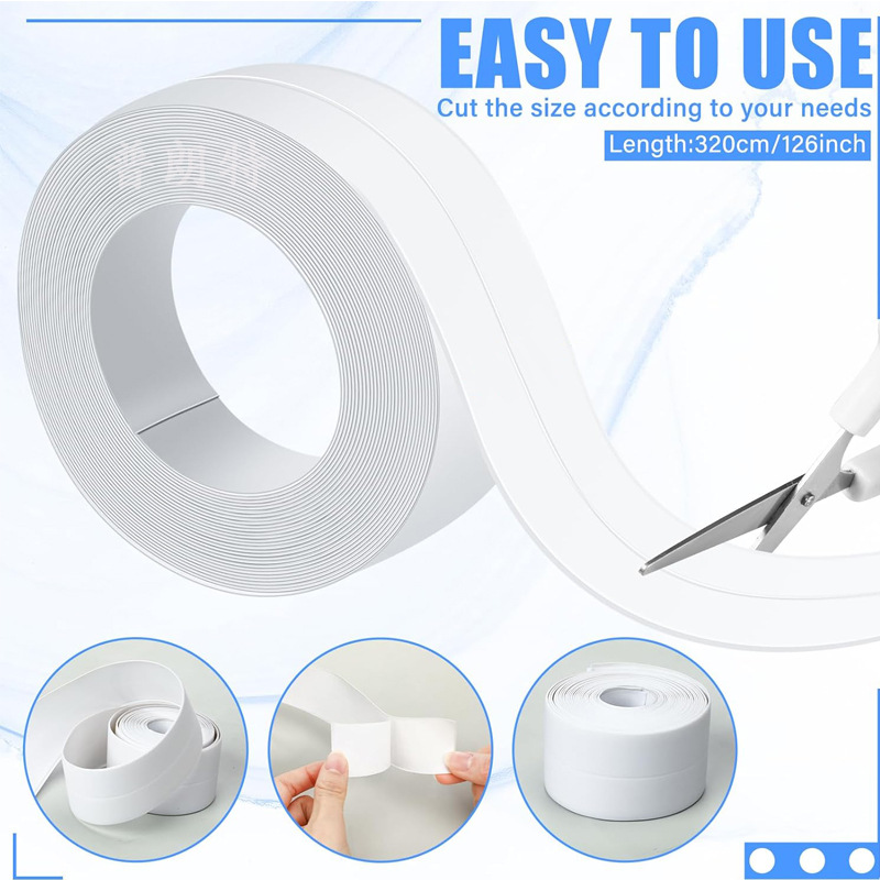 Cloud white - width 2.2cm * length 3.2 meters