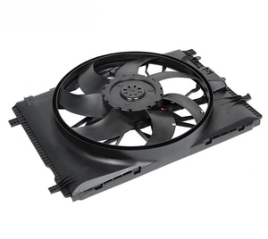 メーカー価格ブラックカラー自動ラジエーター冷却ファン2045000293 A204906802メルセデスベンツE350 E400 C300 C350用
