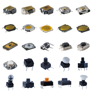 Tatto tattile 12v SMD 6mm interruttore a pulsante silenzioso in Silicone Micro interruttore silenzioso - Product Image 5