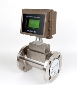Medidor de flujo de turbina de Gas Natural, DN80, SS304, 3 pulgadas, en línea, brida, pulso Digital, 4-20Ma de salida, nuevo diseño - Product Image 6