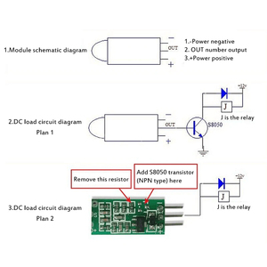 HC-SR505 Mini sensore di movimento a infrarossi PIR modulo rilevatore a infrarossi preciso per Arduino sensore corpo interruttore modulo modalità di rilevamento