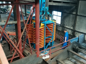 Separador en espiral recubierto de PU Shangpin, diseño resistente al desgaste para el procesamiento de lodos abrasivos, alta tasa de recuperación de oro - Product Image 3