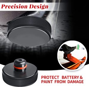 4 adet kauçuk kriko Pucks kaldırma pedi adaptör aracı Tesla modeli 3 / Y/S/X J ile saklama kutusu - Product Image 3