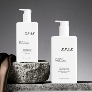Recycled <strong>Hdpe</strong> <strong>150</strong>/300ml Empty Body Lotion Cream Packaging Shampoo Pump Bottle square Face Wash Bottle