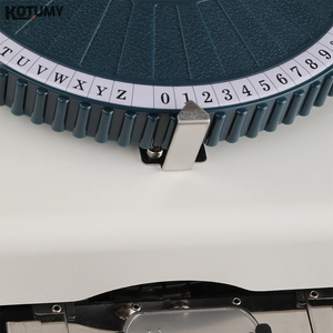 Convex DIY <strong>Coding</strong> Machine New Heat Press Letterpress with English Numerical Symbols Machine Manual for Convex Type - Product Image 5