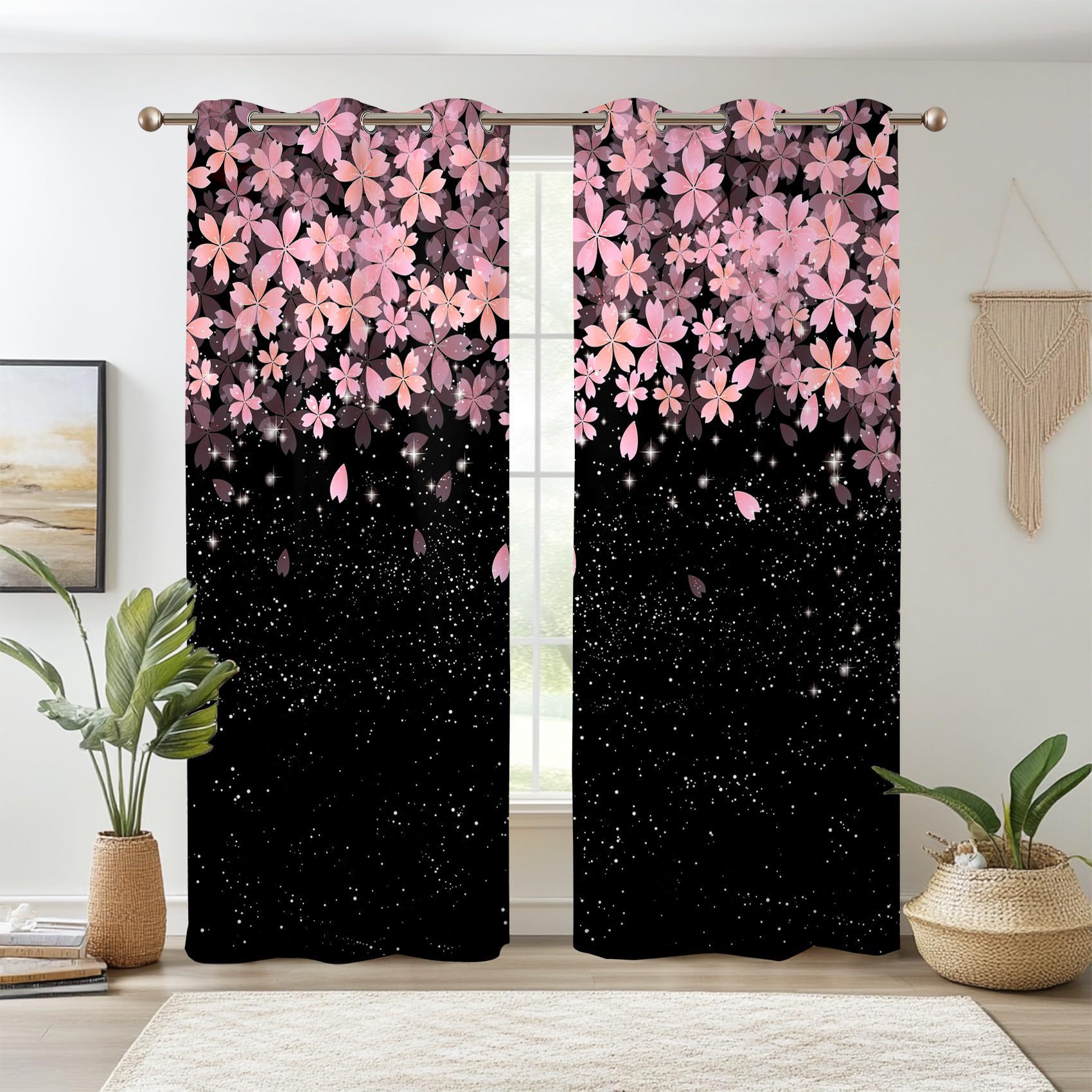 Rosa y negro