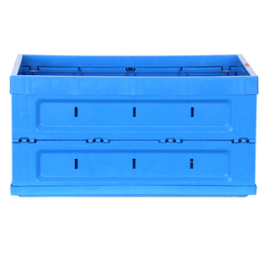 Heavy Duty <strong>Euro</strong> Stack and Collapsible Plastic Storage Folding <strong>Box</strong> for Warehouse and AS/RS - Product Image 2
