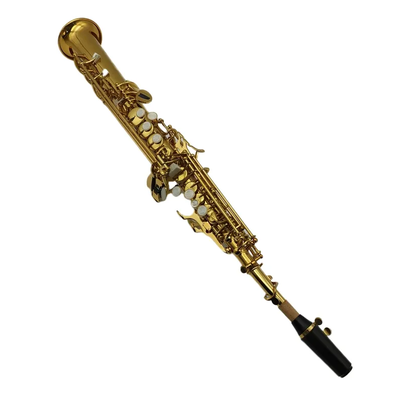 Instrumen Musik Cina kualitas tinggi saksofon Soprano untuk dijual