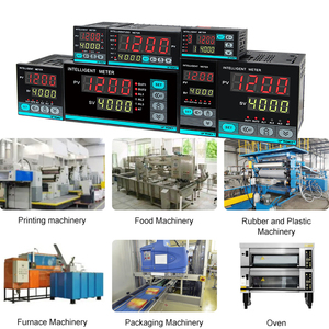 Venta caliente Algoritmo PID inteligente Controlador de temperatura de pantalla digital de 4 dígitos ajustable - Product Image 5