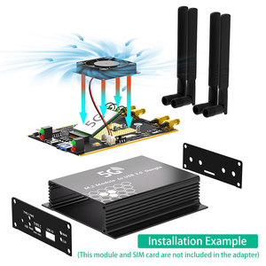 NGFF อะแดปเตอร์3.0สำหรับ USB โมดูล4G/5G (M.2) M.2คีย์ B โมดูล4G/5G เป็นอะแดปเตอร์การ์ดขยาย Usb3.0 - Product Image 5