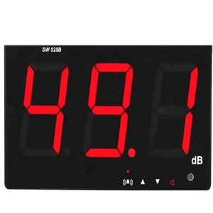 SNDWAY-medidor de nivel de sonido digital, gran pantalla, 30 ~ 130db, medidor de ruido db para colgar en la pared, medición con transferencia USB, almacenamiento de datos - Product Image 1
