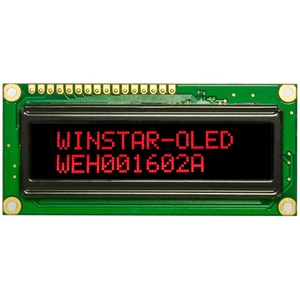 Pannello 1602 1602A-OLED 16x2 caratteri display modulo lcd IC 5V 3.3V 80x36mm 1602 cm COB SPI OLED - Product Image 2