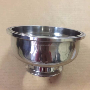 Mirror Finished Spherical Bowl <strong>Reducer</strong> <strong>3</strong>&quot; to 1 1/<strong>2</strong>&quot; Use for Closed Loop Extractors