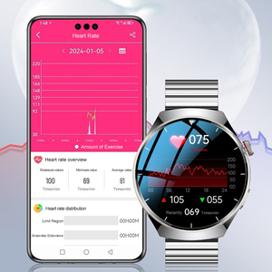 Health Watch <strong>Android</strong> With Heart Rate Bp, Spo2, Hr, Bluetooth Call 1.3&quot; 360*360 Smart Health Monitoring Watch for Seniors Health - Product Image 4