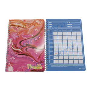 Neues Design Schöne Abdeckung Großhandel Custom ized Spiral Notebook für Student Office Printing Tägliche Notizbücher