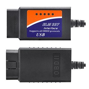 Cavo OBD USB OBD V1.5 lavorare su windows elm327 OBD2 dispositivo 16PIN obd2 programma 25K80 B09 - Product Image 2