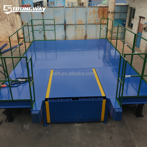 10 toneladas de contenedor de carga de plataforma con material plataforma de carga de muelle de carga y descarga de plataforma para la venta