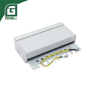 GETEKne原装梯形8端口FTP RJ45接线板3U 1U电信零件8端口面板接线板 - Product Image 4
