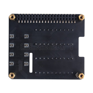 GeeekPi Raspberry Pi GPIO Tornillo Terminal Hat Placa de expansión con Micro Led para Raspberry Pi 5/4B / 3B + / 3B / Zero W