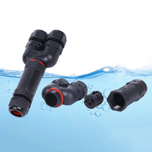 IP68 Waterproof Terminal Block 3 Pins 4 Pins 5 Pins Electrical Wire Cable Connector Outdoor <strong>Plug</strong> Socket Connectors - Product Image 6