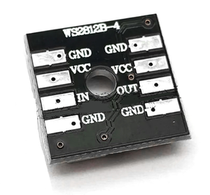 Großhandels preis Voll farbiges LED-Modul Farbe WS2812B-4-Bit-RGB-LED-Vollfarbtreiber 4-Bit-Farblichtmodul - Product Image 3
