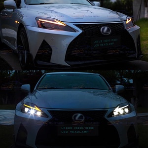 En kaliteli tak ve çalıştır 3-lens Lexus için LED far far 2006-2012 yükseltme 2021 Model Is250 300 kafa ışık lambası - Product Image 6