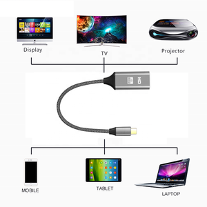 USB C zu HDMI Adapter 4K 60Hz UHD Typ C 3,1 Stecker auf HDMI Buchse Konverter Kabel Stecker für Macbook - Product Image 5