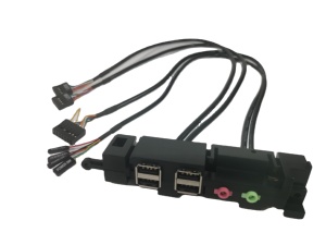 <strong>Computer</strong> Case Front Panel Cable USB3.0 /USB2.0 Port Audio Mic Port Quality Assurance - Product Image 5