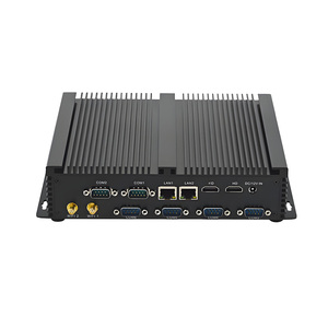 Fanless <strong>Linux</strong> Ubuntu Mini PC Quad Core J1900 J6412 J2900 N2940 N2830 Industry Control Desktop <strong>Computer</strong> for Digital Signage KIOSK - Product Image 1