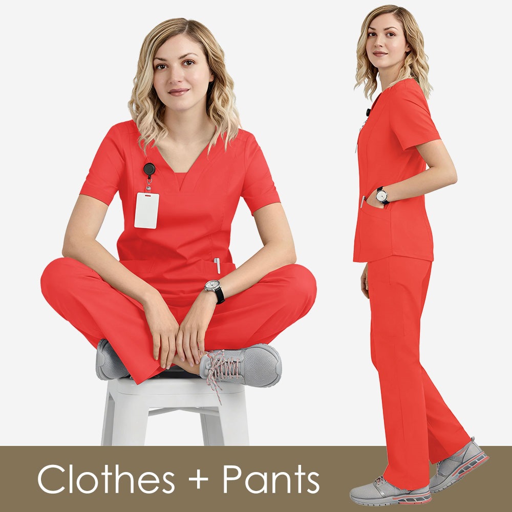82002 Orange-Red Set