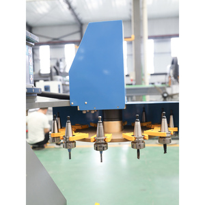 ATC automatisches Be- und Entladen doppelte Plattform verschachtelungs-Cnc-Fräsmaschine 2130 für Holzmöbelproduktion - Product Image 4