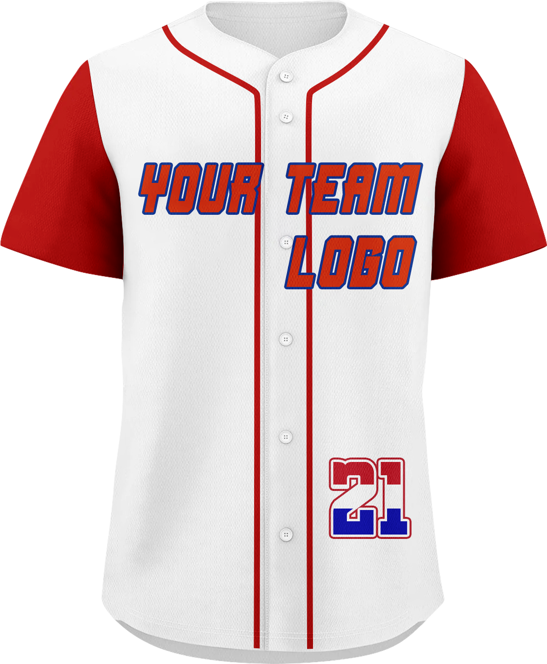 #14-WHITE-RED