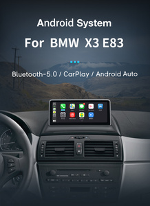 เครื่องเล่นดีวีดีวิทยุสำหรับรถยนต์10.25 "แอนดรอยด์14นิ้วสำหรับ E83 X3 BMW 2004 -2010แอนดรอยด์หน้าจอพร้อมแอพจีพีเอสนำทางดั้งเดิม wifibt - Product Image 2