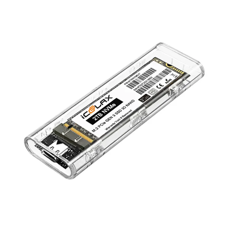 Icoolax USB3.1 Type-C USB Ổ đĩa trạng thái rắn đĩa cứng bên ngoài SSD externa extern M2 SSD 1TB