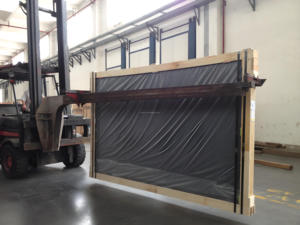 CE Empilhadeira Vidro Manipulação Equipamento 6M Aço Espeto. Carga 2500KG Ideal para portos e fábricas do vidro do transporte