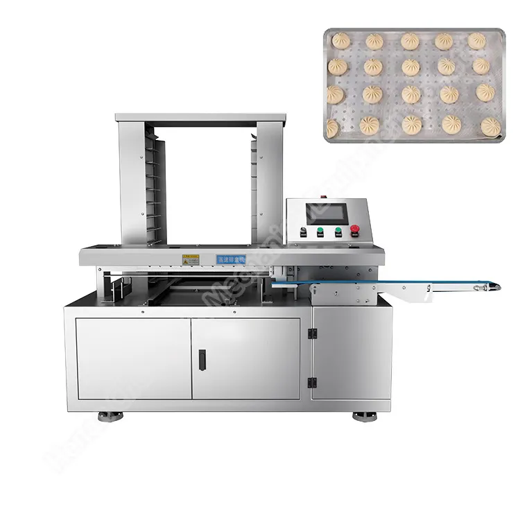 Plateau de Machine de charge de plateau organiser pour Machine d'alignement de pâte à pain grillé à la vapeur avec moule personnalisé