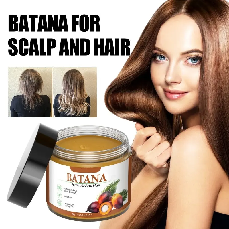 Oem nhãn hiệu riêng tinh khiết batana dầu hiệu quả loại bỏ tóc chia kết thúc & tăng bóng batana dầu cho chăm sóc tóc