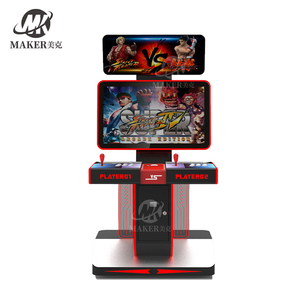 32&quot; 1080p Screen Cabinet 2p18b <strong>Arcade</strong> Fighting Game Machine With Sanwa Controls and Multi Games - Product Image 1