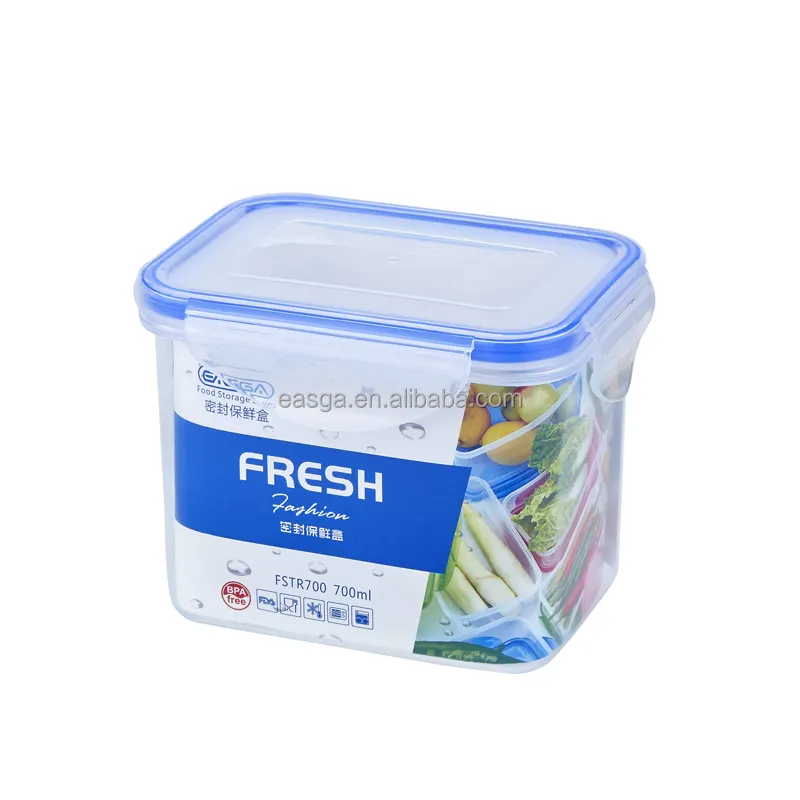 Contenitore per alimenti secchi e cereali contenitore ermetico contenitori per alimenti trasparenti da 700ml contenitori per alimenti senza bpa