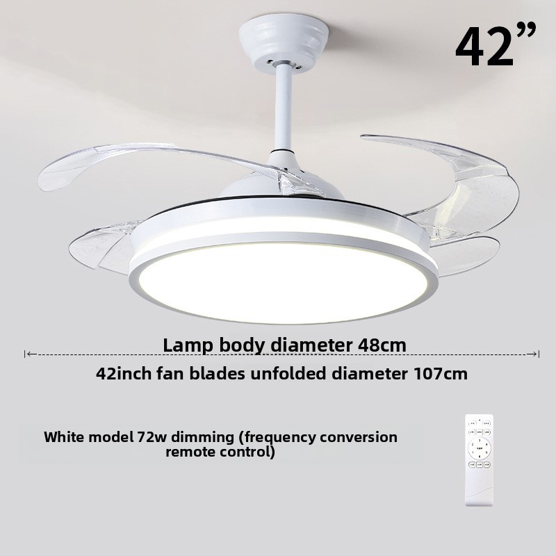 Bianco - 42 pollici - 6 velocità - tre colori intercambiabili