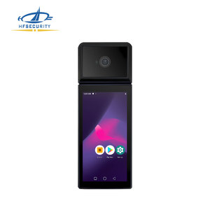 HFSecurity HP605PV Palm Vein Recognition <strong>QR</strong> <strong>Code</strong> <strong>Scan</strong> Bank Card POS Machine Biometric Handheld PDA with Printer - Product Image 2