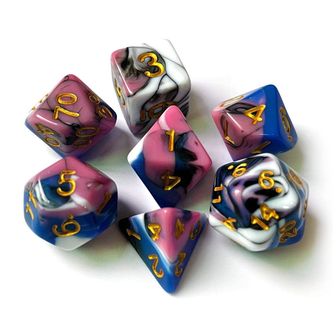 5 azul rosa negro