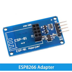 ESP8266 ESP-01 seri WiFi kablosuz adaptör modülü 3.3V 5V Esp01 koparma PCB adaptörleri arduino için uyumlu