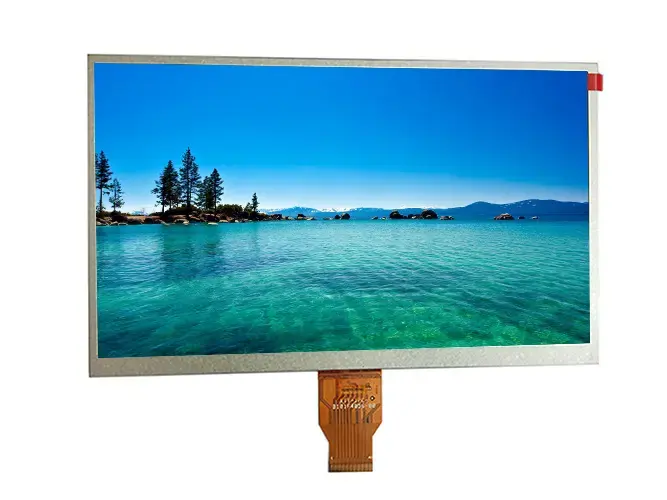 Tùy chỉnh 10.1 inch 1024x600 IPS TFT LCD module hiển thị RGB /LVDS giao diện cho ứng dụng công nghiệp